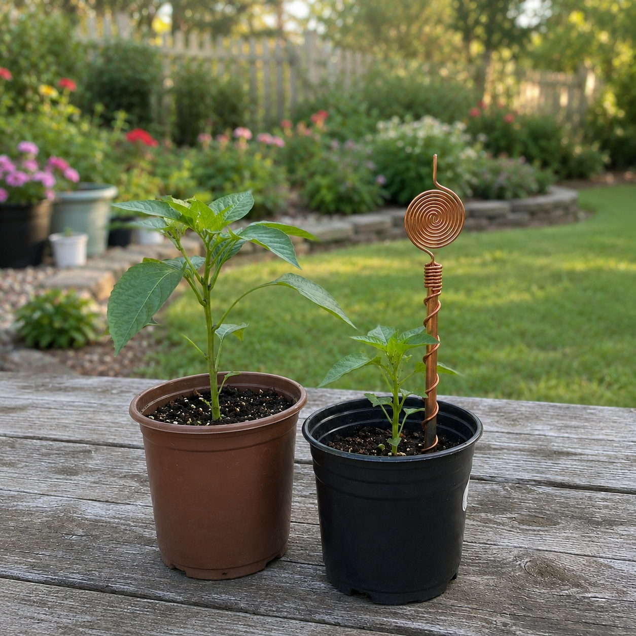 Day 1 plant test